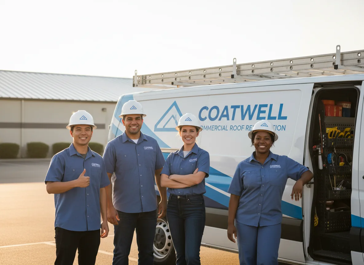 Commercial roof coating company in Calvin, OK